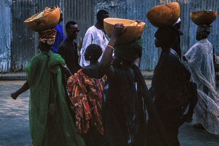 People Walking, Ghana