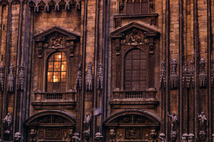 Church Facade, Florence, Italy