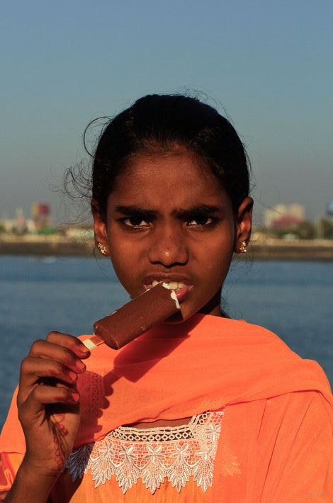 Girl with Ice Cream, Mumbai