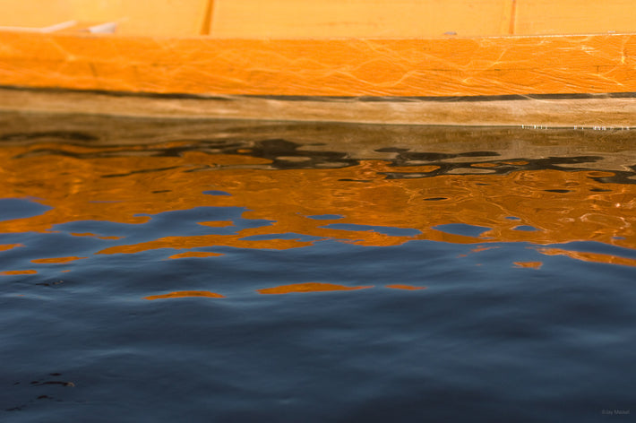 Boat Reflection, Amazon, Brazil