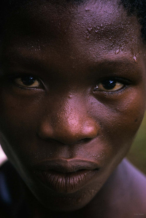 Detail of Boy Sweating, Liberia