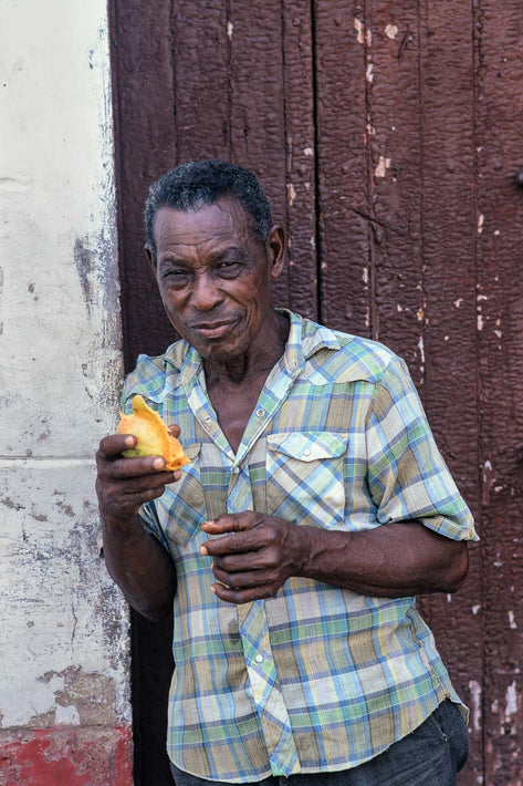 Man in Plaid Shirt, Colombia