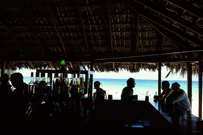 Bar, People, Sea, Jamaica