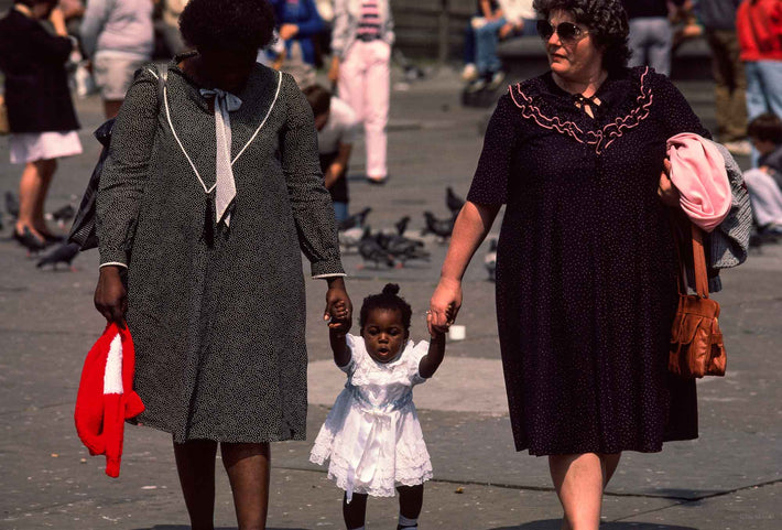 Two Women, Black Child, London