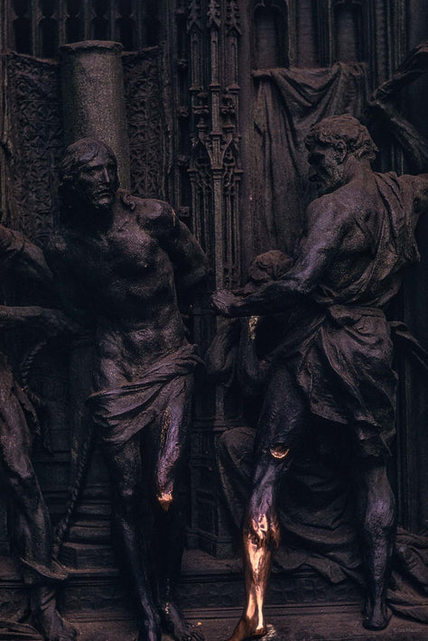 Detail of Door at Duomo, Milan