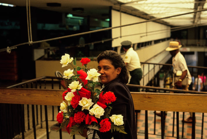 Woman with Flowers, Puerto Rico