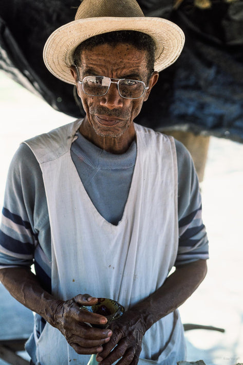 Man with Glasses, Straw Hat, Bahia