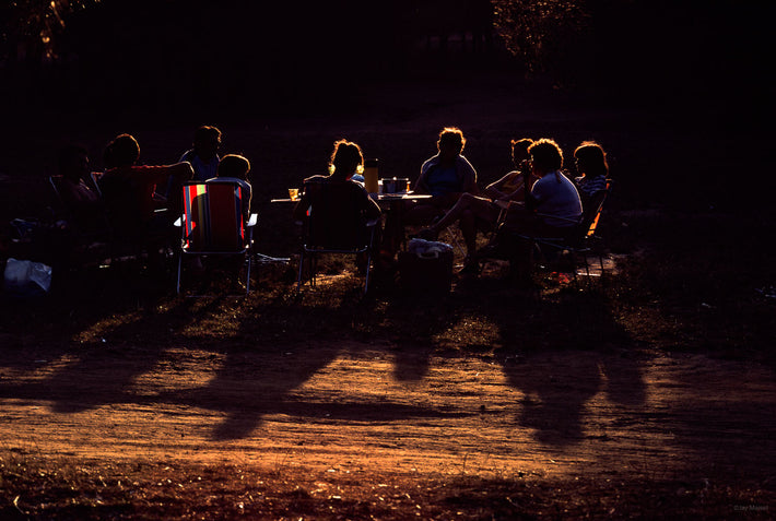 People, Picnic Backlit, France