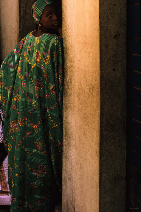 Tall Woman in Green, Senegal