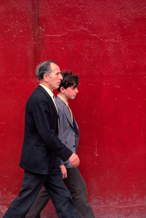 Red Wall, Father and Son, Ireland