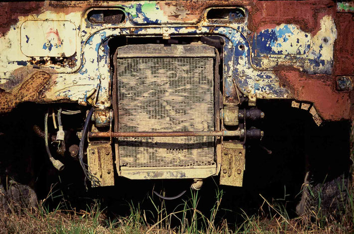 Front of Abandoned Vehicle, Jamaica