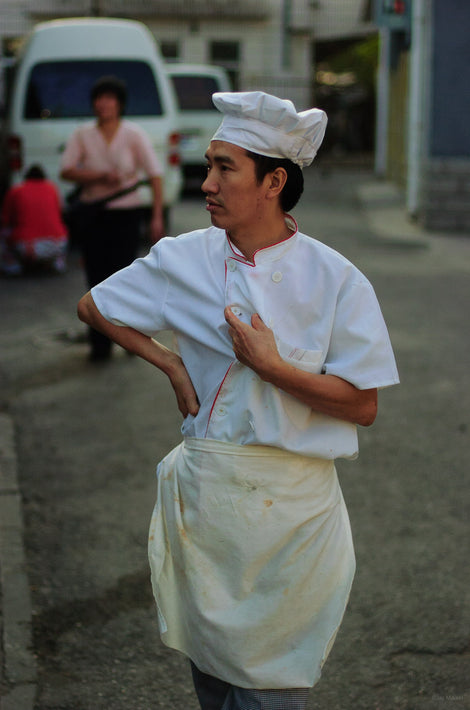 Chef in Street, Beijing
