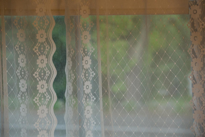 Window with Curtain, Maine