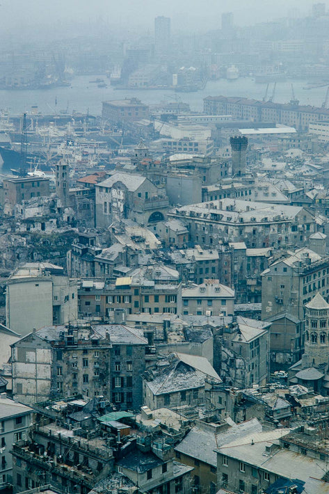 View of Buildings, Genoa, Italy