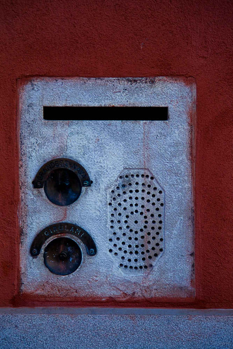 Primitive Intercom Button, Venice