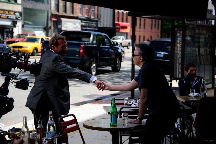 Two Men Shaking Hands, NYC