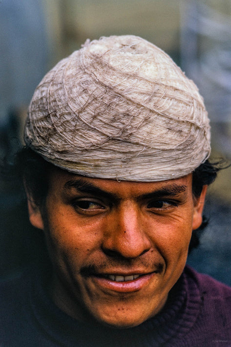 Man with String Hat, Colombia
