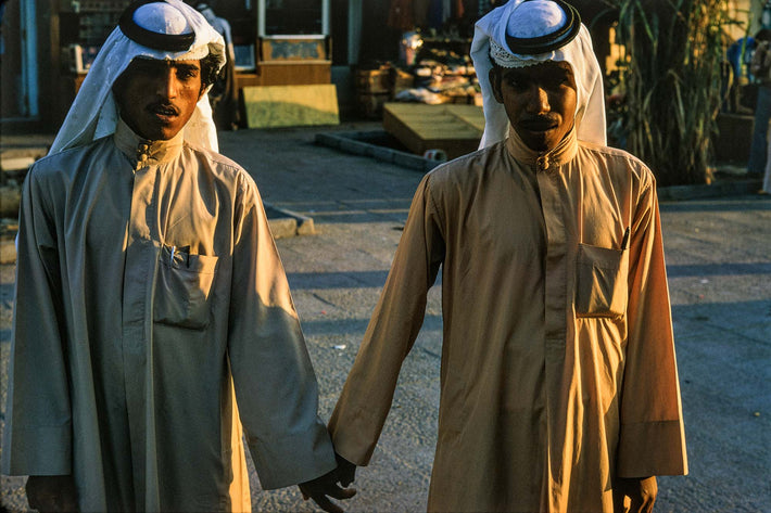 Two Men Holding Hands, Abu Dhabi