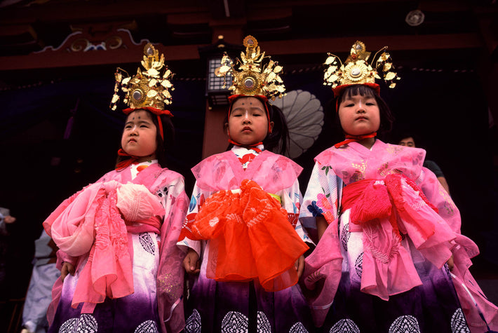 Three Costumed Kids, Tokyo