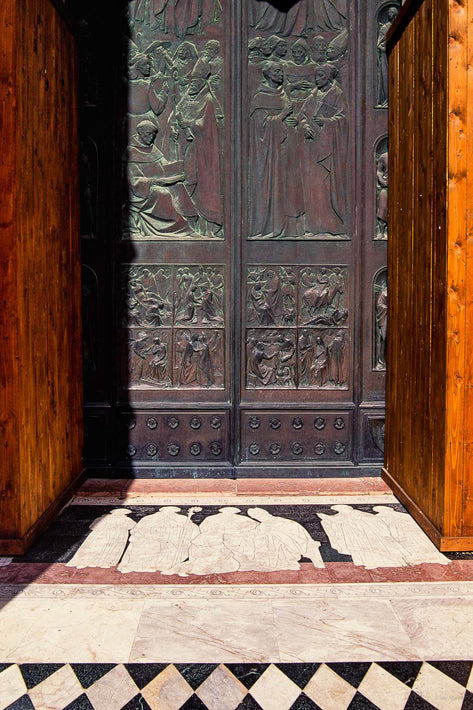 Church Doors, Siena