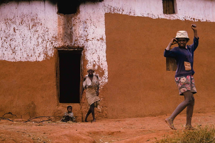 Dancing Girl with Woman and Baby, Antananarivo