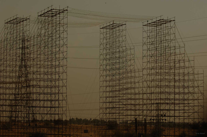 Structures to Hold Electrical Lines, Dubai