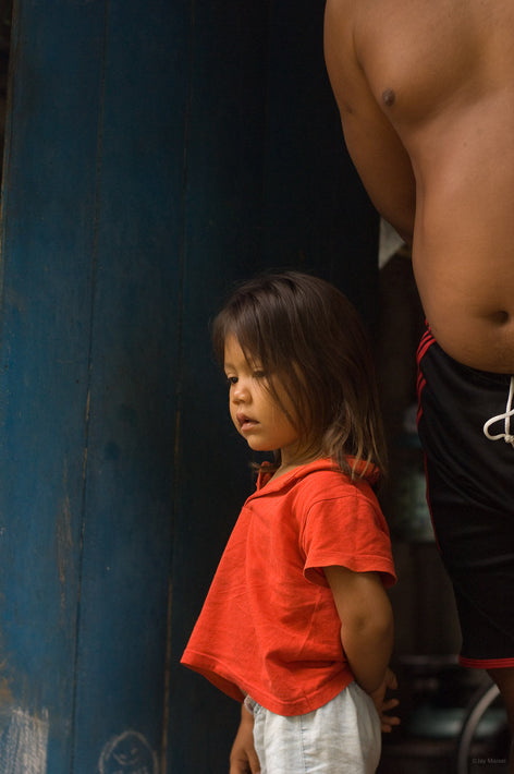 Girl in Red, Belly, Amazon, Brazil