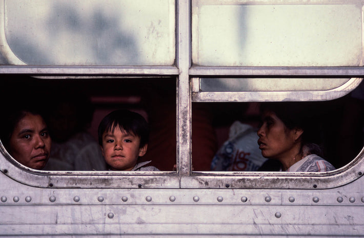 People in Train, Oaxaca