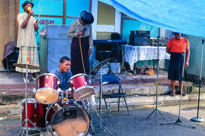 Religious Group, Drummer, Jamaica