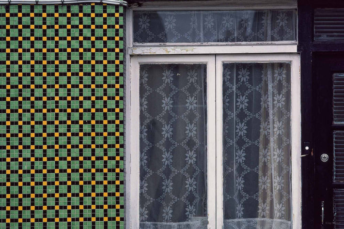 Façade with Lace and Yellow Green, Ireland