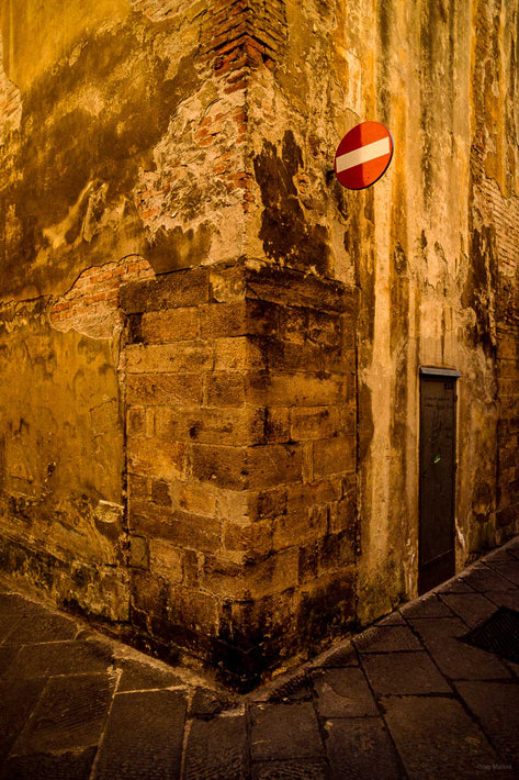 Corner of Street, Lucca, Italy