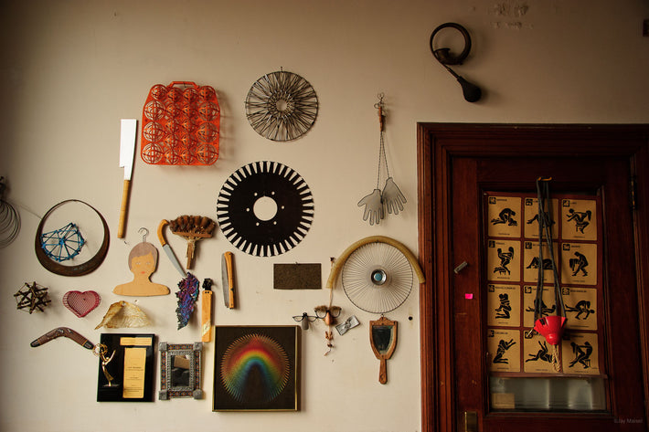 Objects on Wall