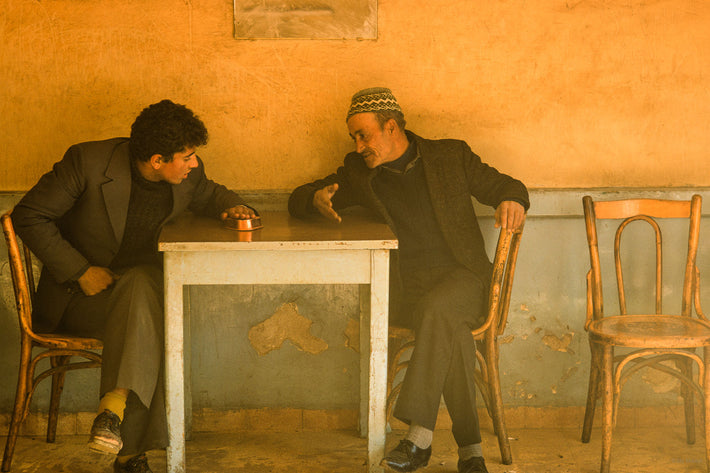 Two Men at Table, Jerusalem