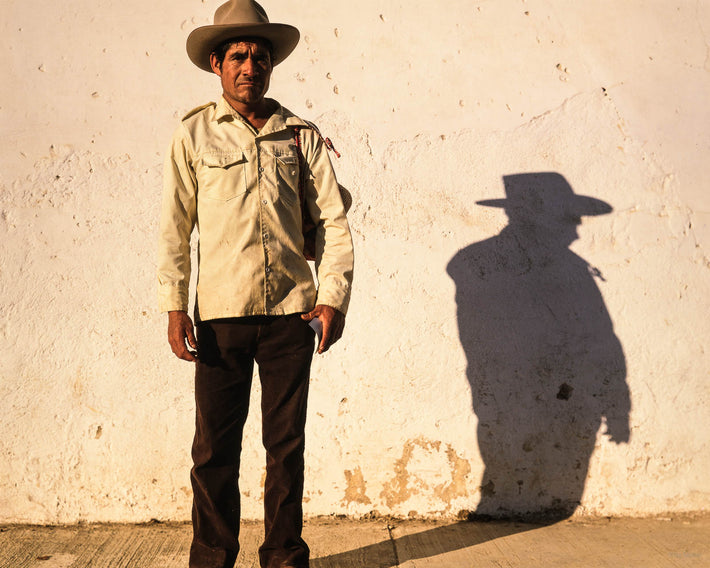 Man Against Wall, Oaxaca