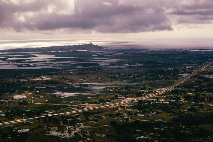 Aerial of Land and Ocean, Liberia