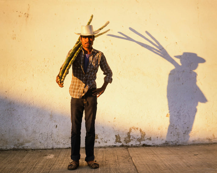 Man with Sugar Canes, Oaxaca