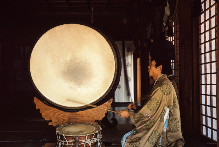 Man with Drum, Japan