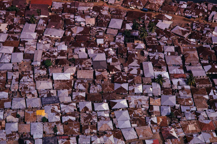 Aerial of Homes, Liberia