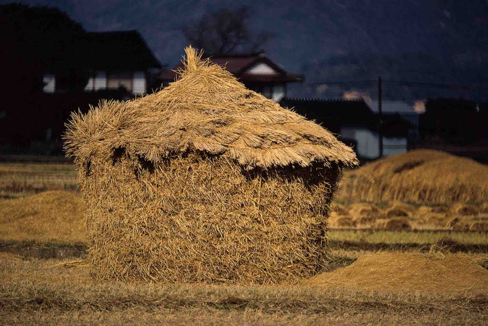 House Shaped Bale of Hay, Japan
