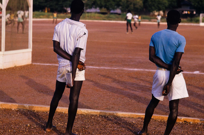 Two Men, Same Pose, Ghana