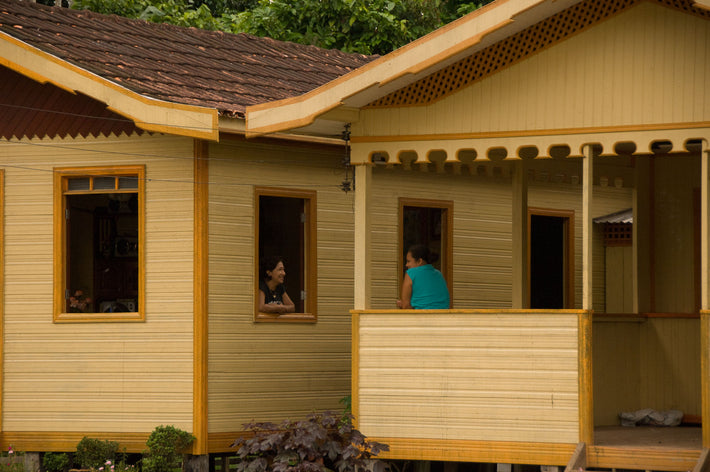 Neighbors Talking, Amazon, Brazil