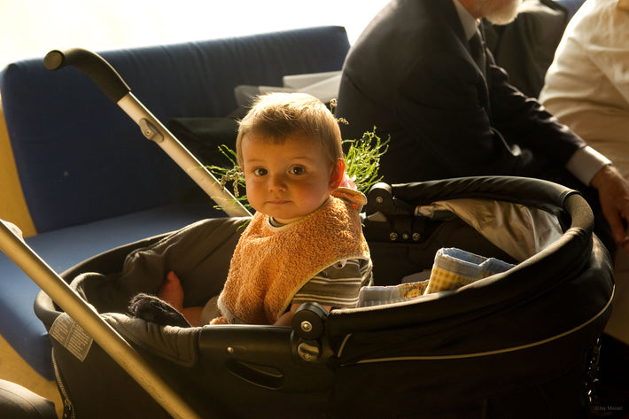 Baby in Carriage, Rome