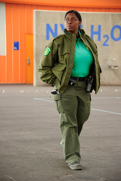 Woman in Green Shirt,  NYC