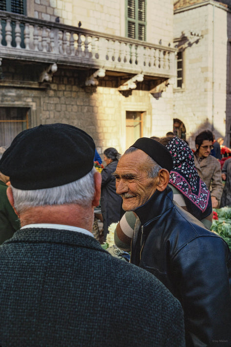 Two Men with Berets, Dubrovnik
