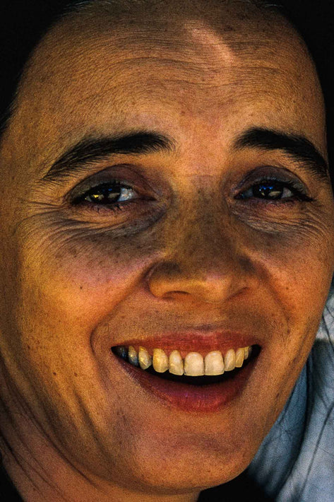 Close Up Woman Laughing, Australia