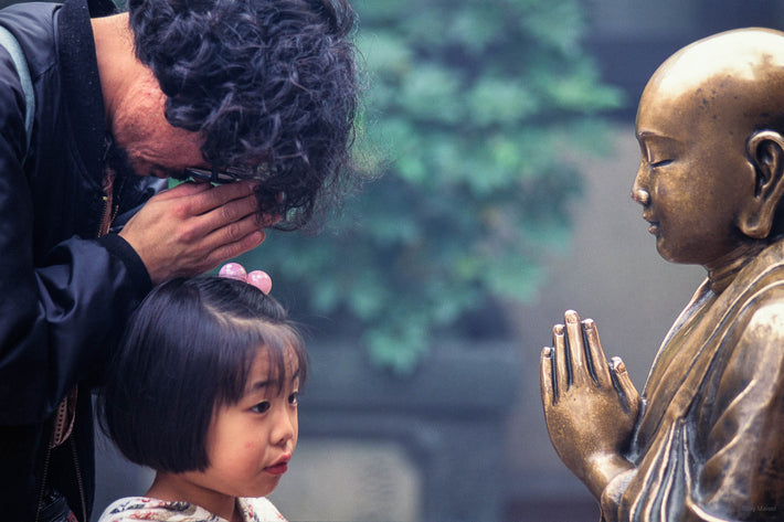Woman, Child, and Buddha Tokyo