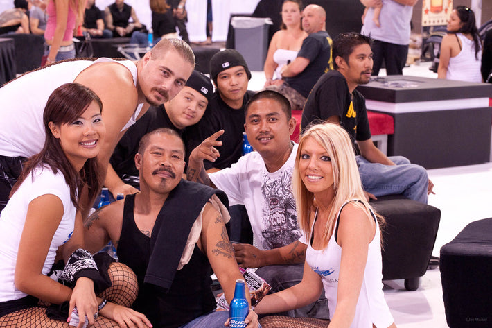Group at tattoo Convention, Las Vegas