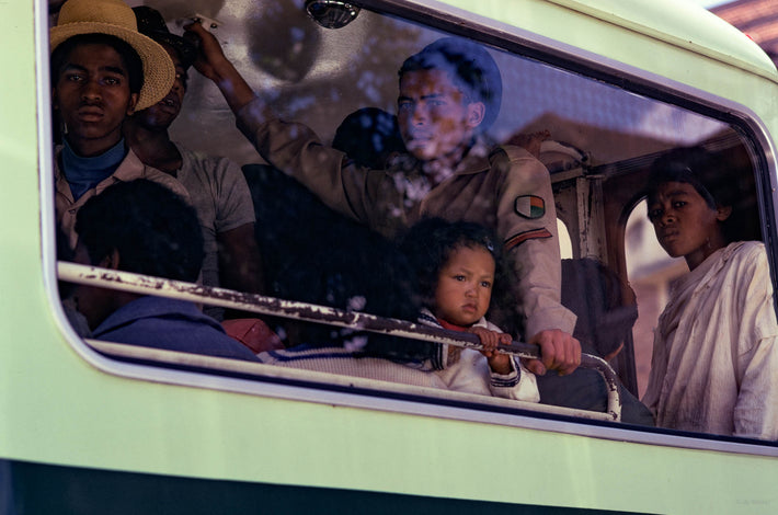 Back Window of Bus, Antananarivo