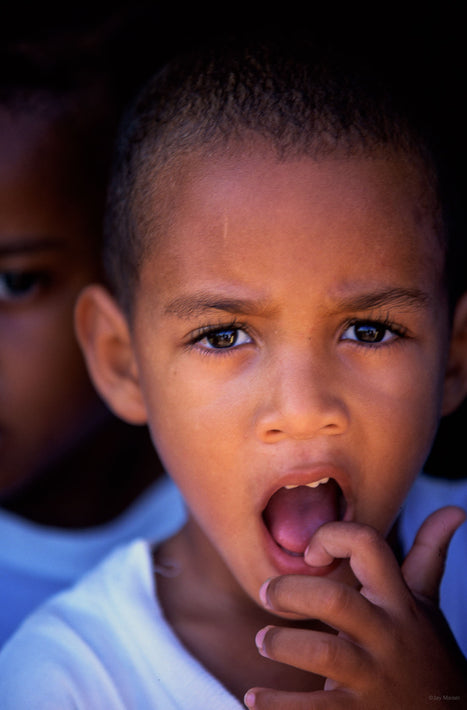 Young Boy with Open Mouth, Jamaica