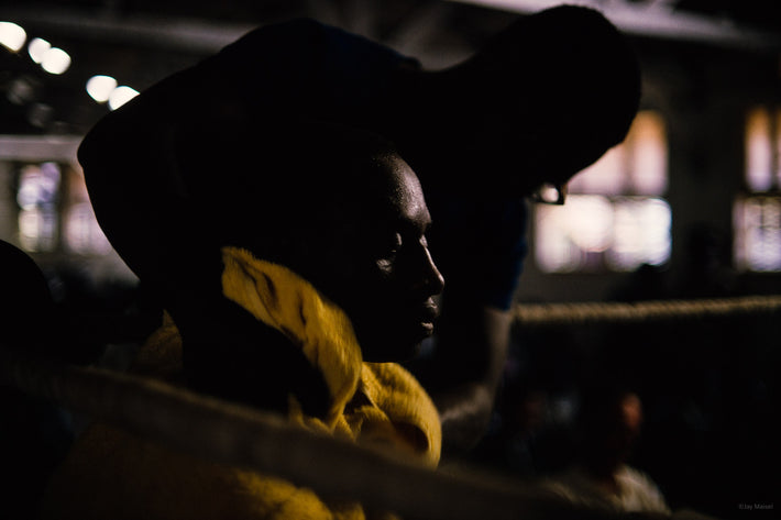 Boxer with "Second", Ghana